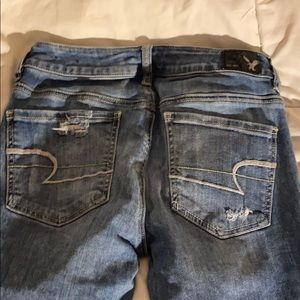 American eagle ripped jeans
